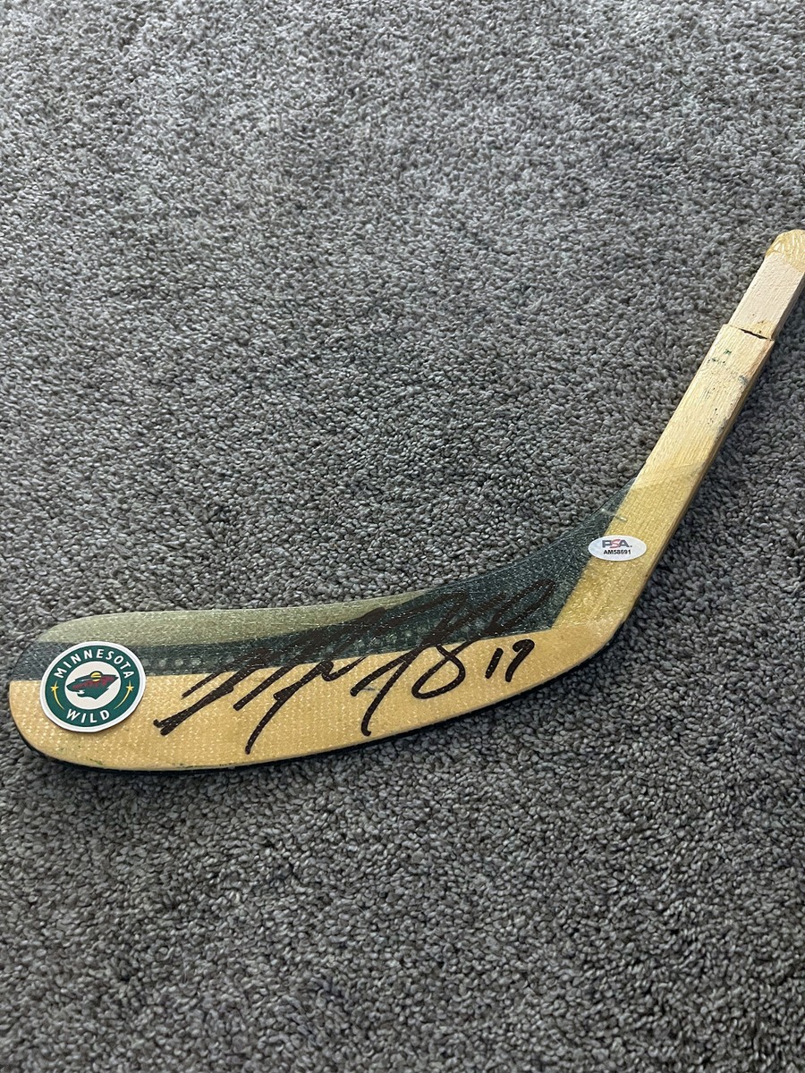 MARCUS FOLIGNO Minnesota Wild Autograph SIGNED Hockey Stick Blade