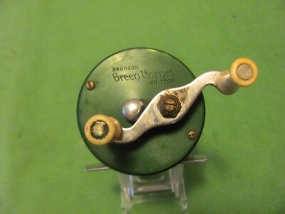 Vintage Bronson Green Hornet Model 2200 Level-wind Baitcasting