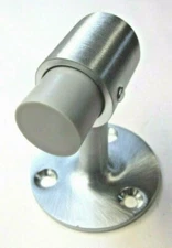 Rockwood 470 Floor Mount 3" Satin Chrome Door Stop Bumper DuraFlex High Quality