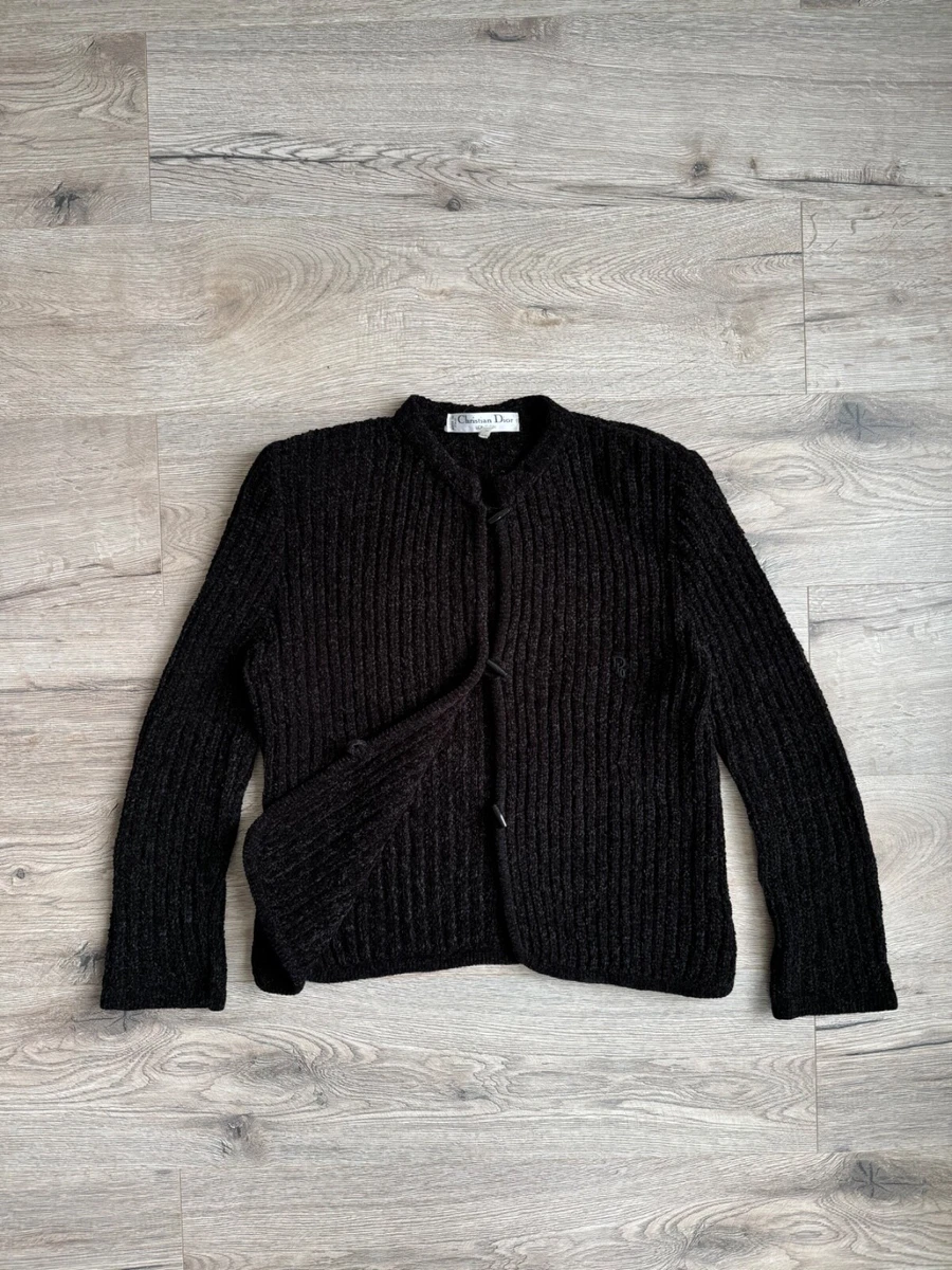 Dior 黒 カーディガン bee Dior Cardigan Black Sweaters for Women for sale | eBay