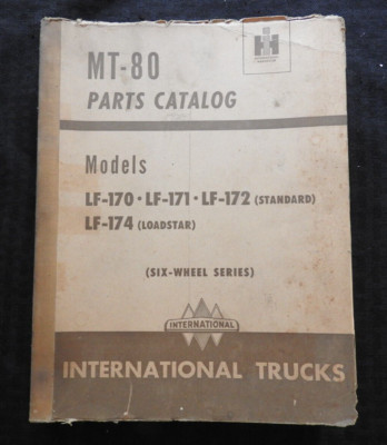 1949-1955 INTERNATIONAL HARVESTER LOADSTAR LF-170/171/172/174 TRUCK PART CATALOG