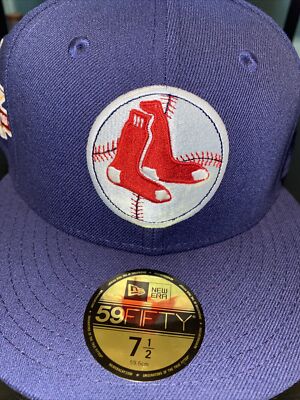 7 5/8 boston red sox navy 1961 all star game red bottom fitted hat
