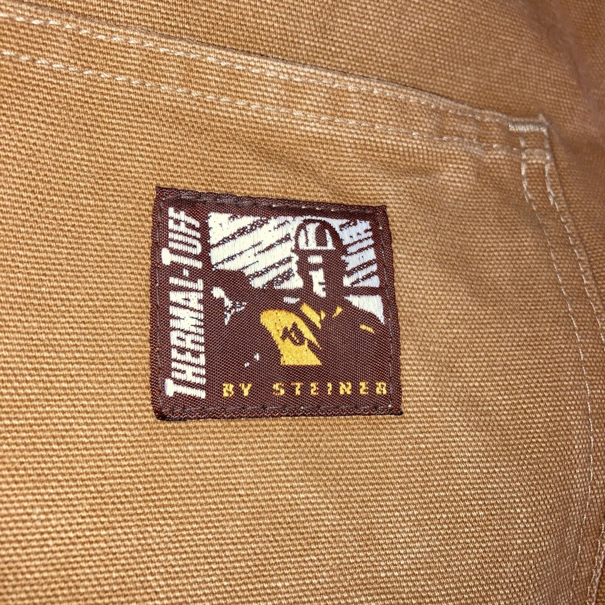 VTG Steiner Industries Thermal-Tuff Brown Blanket Lined Canvas
