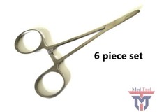 6 pcs Webster Needle Holder 5" Smooth Jaw Surgical Instruments