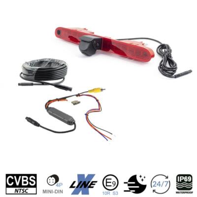 AMPIRE KVX-BERLINGO Parking Camera Rear View Camera Compatible with Opel Combo E