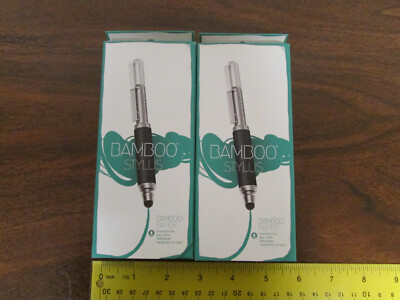2 Pieces -- Genuine Wacom Bamboo Pocket Expandable Stylus  Model CS200S New