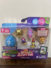 NIB Adopt Me! Fossil Isle 7 Piece Set Find LEGENDARY T-REX Exclus Virtual Code