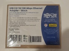 Tripp-Lite USB 2.0 to Ethernet NIC Network Adapter, 10/100 Mbps U236-0000-R 