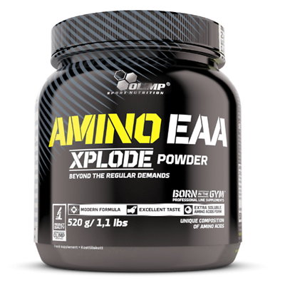 Olimp Amino EAAnabol Xplode 520 g, BCAA Glutamin Vitamin (55,75 /kg)