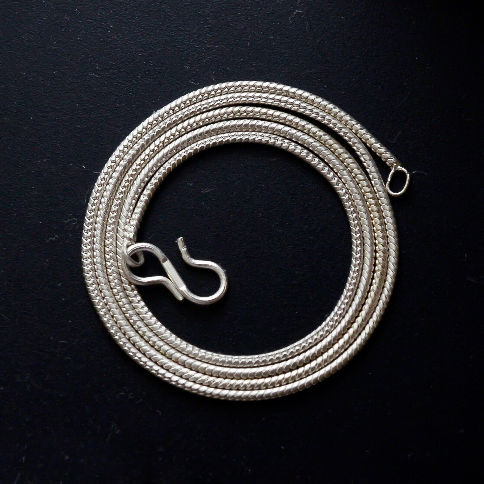 Pendentif Spirale En Argent 925 Rhodié – Design Fluide Et Féminin, Sans Gemme - 10