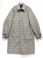 H M Long Lined Jacket Women's Size 40 R - Houndstooth Plaid Collared