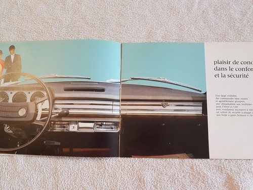 PEUGEOT 504 Catalogue Prospectus Brochure - Picture 3 of 10