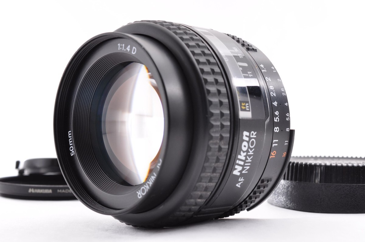 Nikon Ai AF NIKKOR 50mm 1:1.4D f1.4D 動作も写りもOK 概ねキレイです 