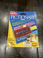 Pictionary Game Keychain by Basic Fun 2002 New and Sealed 