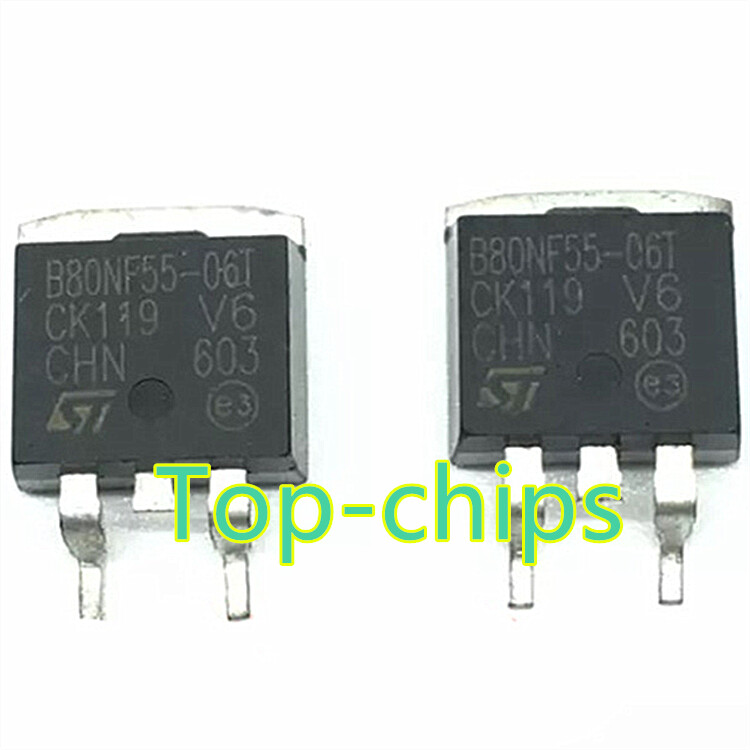 STP80NF55-06 Transistor STM TO-220 &ndash; Componente Elettronico, Spedizione Dal Regno Unito