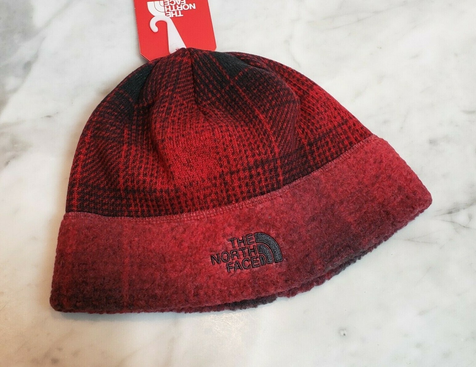 north face sweater fleece beanie