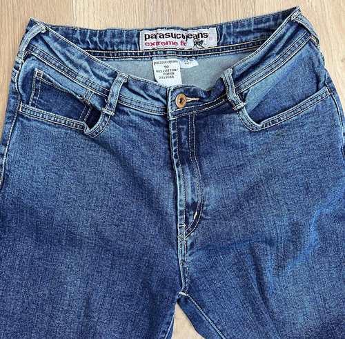Parasuco Women's Size 30x31 Extreme Fit 98% Cotton Blue Jeans Vintage - Picture 3 of 20