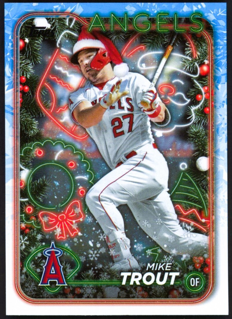マイク・トラウト Topps Holiday Card 2023 #11 19 マイク・トラウト Topps Holiday Card 2023 #11 19 2024 Topps