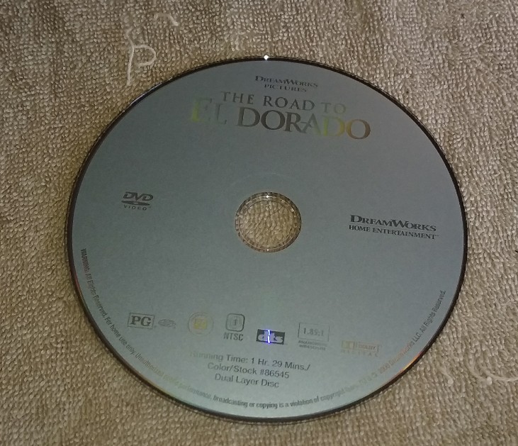 The Road to El Dorado DVD Dreamworks Animation Elton John