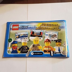 LEGO City 4205 Off Road Command Centre Instruction Manuals Lot 1 2 3 Original