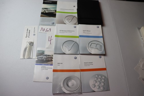 2012 Volkswagen Jetta Owners Manual OEM Complete Set