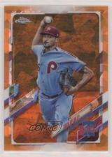 2021 Topps Chrome Sapphire Edition Orange 22/25 Zach Eflin #460 08z4
