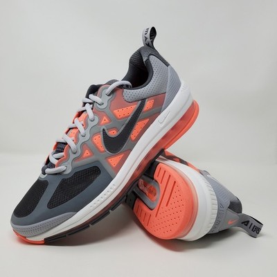 Nike Air Max Genome  Black Orange Running Shoes Men's Size 11 CW1648-004