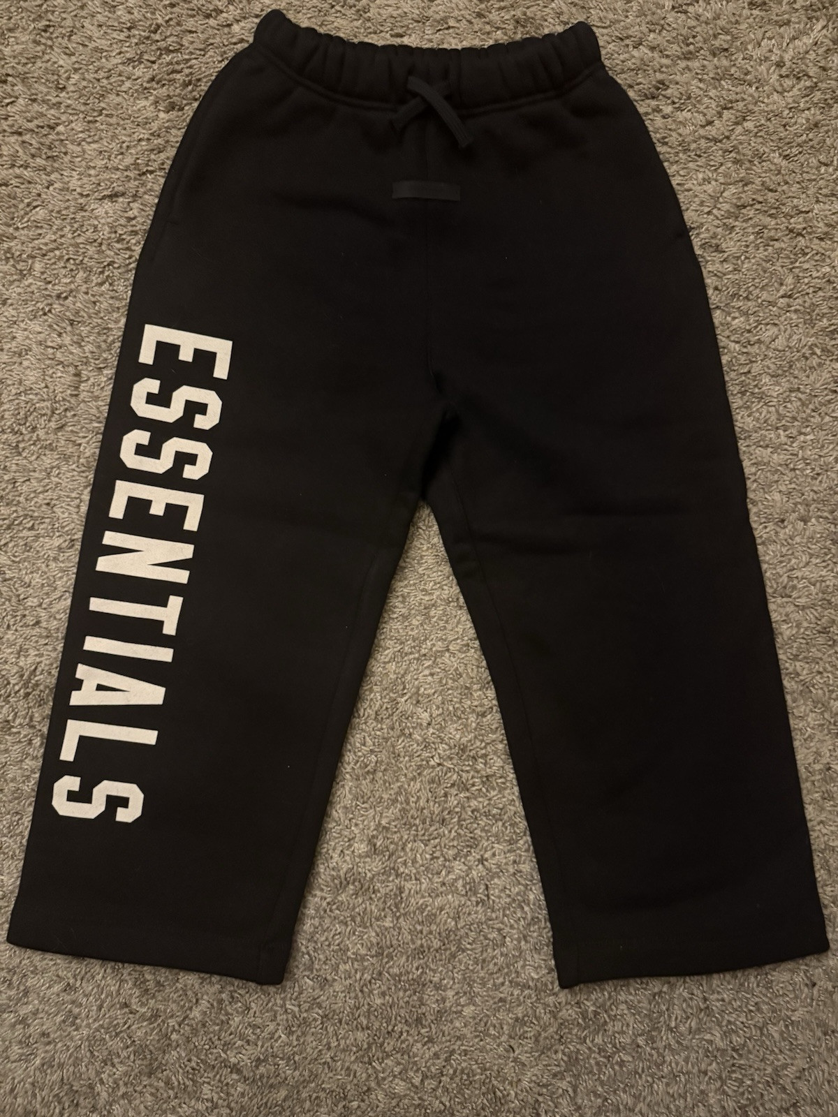Fear of God Essentials relaxed sweats for kids size 8