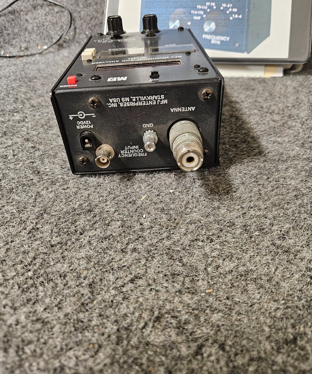 MFJ-269 Antenna Analyzer HF VHF UHF Ham w/ manual | eBay