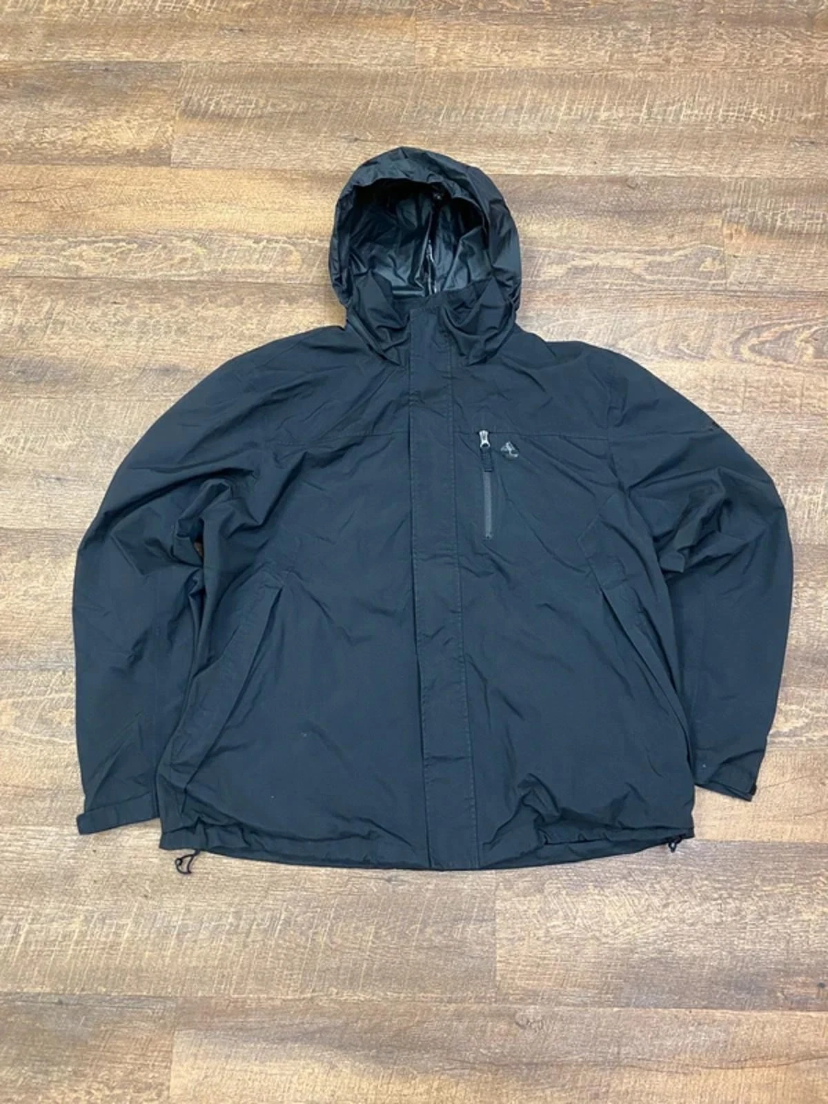 Timberland raincoat with optional hood