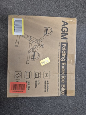 #ad #ad **NEW ** AGM Mini Exercise Bike Portable Pedal Bike Under Desk Trainer $17.00