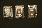 3x Credit Suisse Vintage 5 Gram .999 Fine Silver Bar – Sealed - Rare