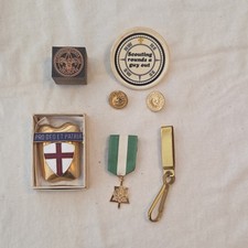 Boy Scouts Collectible Medals Badges Buttons Compass Plaque Pins Patch
