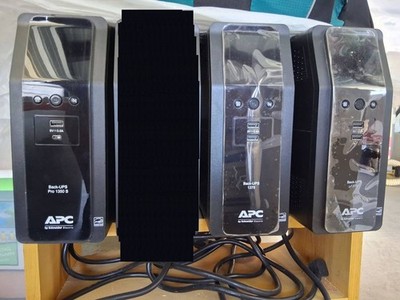 3 APC UPS Battery Backup Units, 1300 Series 1 = 1350S and 2 = 1375