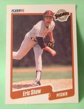1990 Fleer - Eric Show #169 - San Diego Padres 