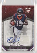 2016 Panini Preferred Retail Crown Royale Rookie Pink /50 Braxton Miller Auto RC