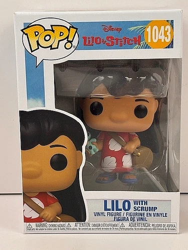 Funko Pop Disney Lilo & Stitch - Lilo #1043 Vinyl Figure NEW in BOX