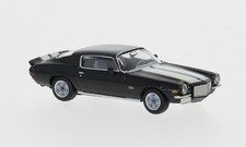 BREKINA 1966 CHEVROLET CAMARO Z28 BLACK w/ WHITE STRIPES  HO 1/87 PLASTIC