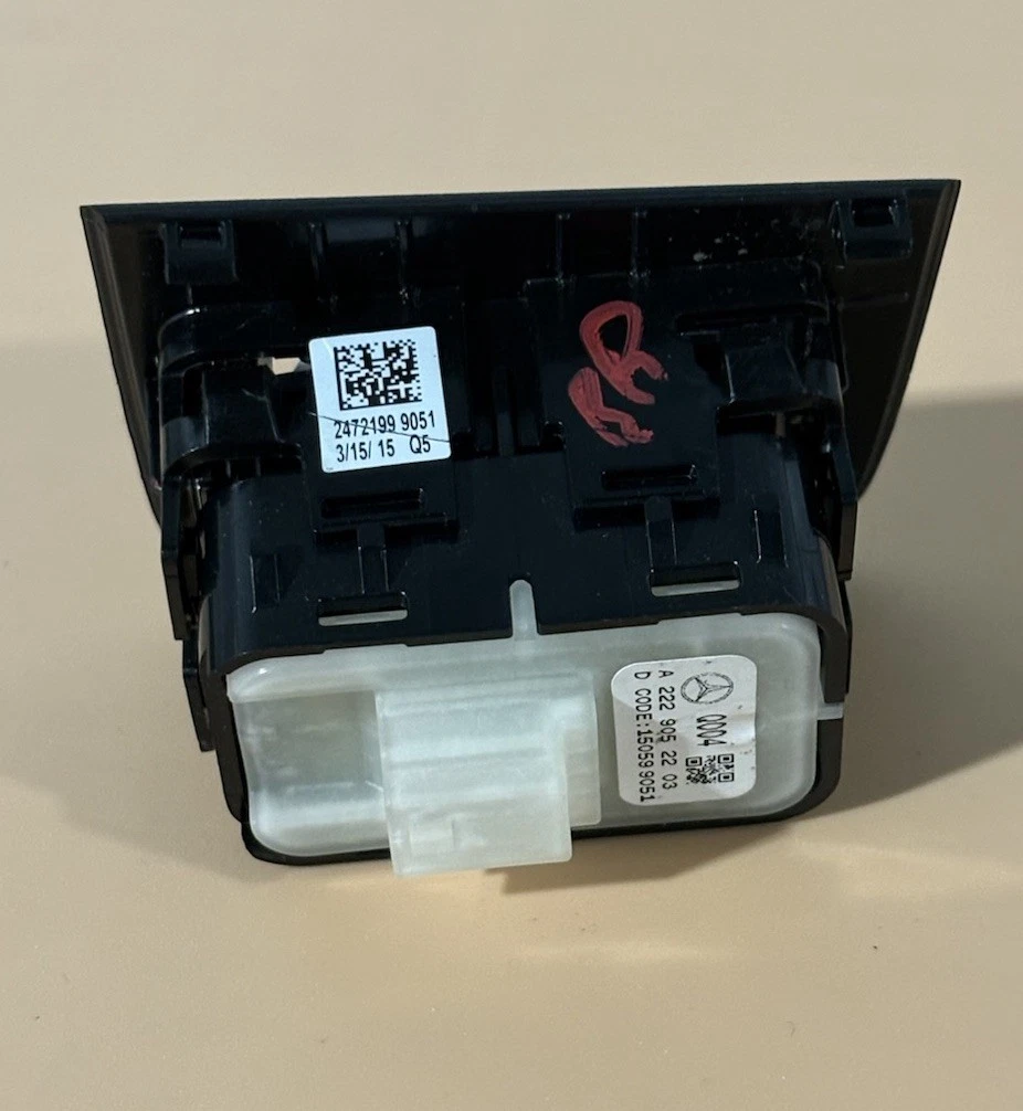 Genuine Mercedes A 222 905 22 03 Window Control Switch photo 2