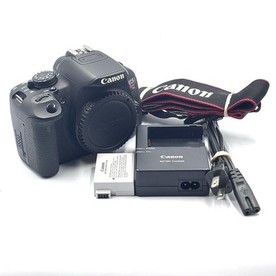 Canon EOS Rebel T5i Camera Body w/Extras   Good - Shutter Count 7,399 - Tested!