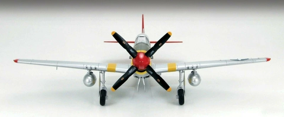 Exclusive Hobby Master 1:48 P-51 Little Freddie Hutchins Tuskegee HA7718 Retired - Image 3 of 4