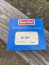 Sealed Power MS-269P Main Bearing Set Vintage...