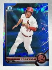 2022 Bowman Chrome Draft Sapphire Won-Bin Cho #BDC-65