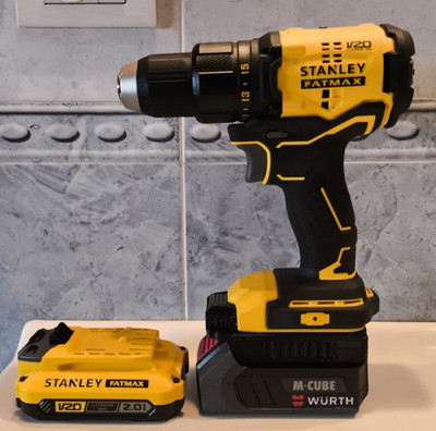 WURTH MCUBE AKKU ADAPTER AUF STANLEY WERKZEUGE 20V NEUES MODELL