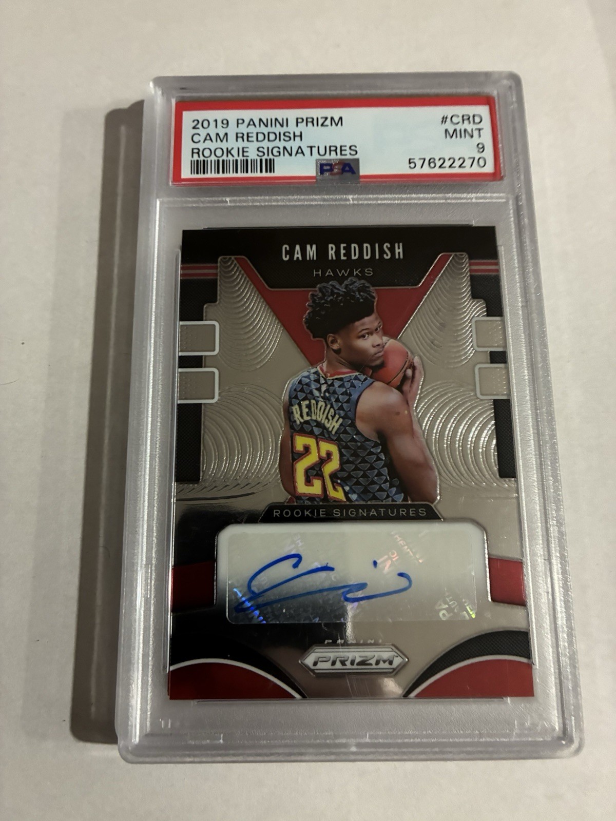 2019-20 Panini Prizm - Rookie Signatures Cam Reddish #RS-CRD (AU, RC)
