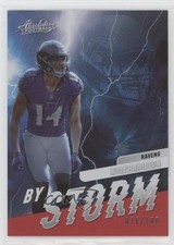 2022 Panini Absolute By Storm Spectrum Red 76/100 Kyle Hamilton #BST-20 0ky0
