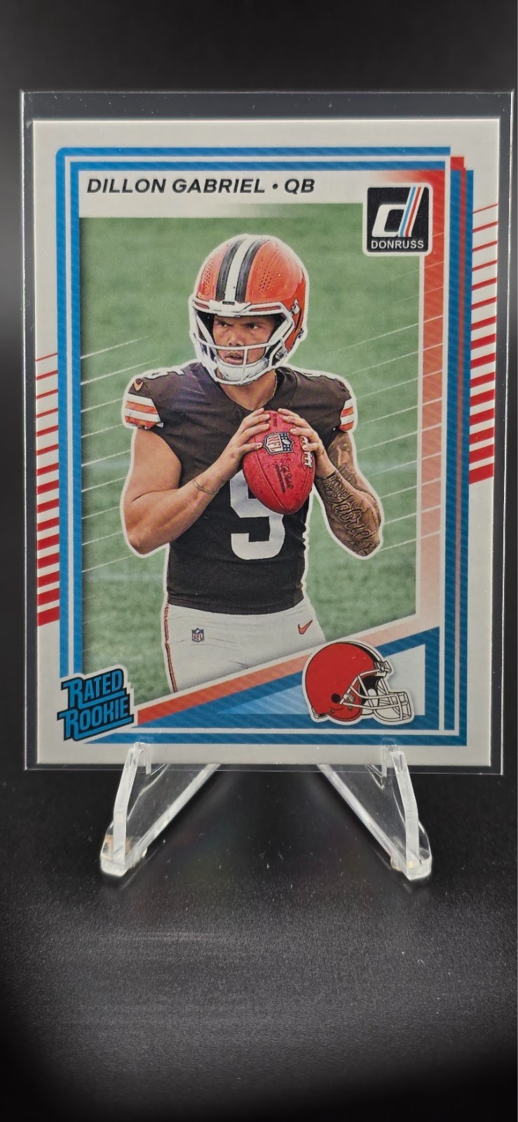 2025 Panini Donruss - Rated Rookie Dillon Gabriel #316 Press Proof Green (RC)