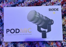 Rode PodMic Dynamic Wired Broadcast Microphone Internal Pop Filter