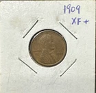 1909 Lincoln Wheat Cent Extremely Fine XF Coin
