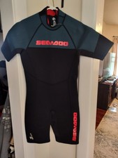 Sea-Doo Men's 3MM Escape Shorty Wetsuit Medium NEW NWT